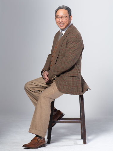 Jason Seated Laughing